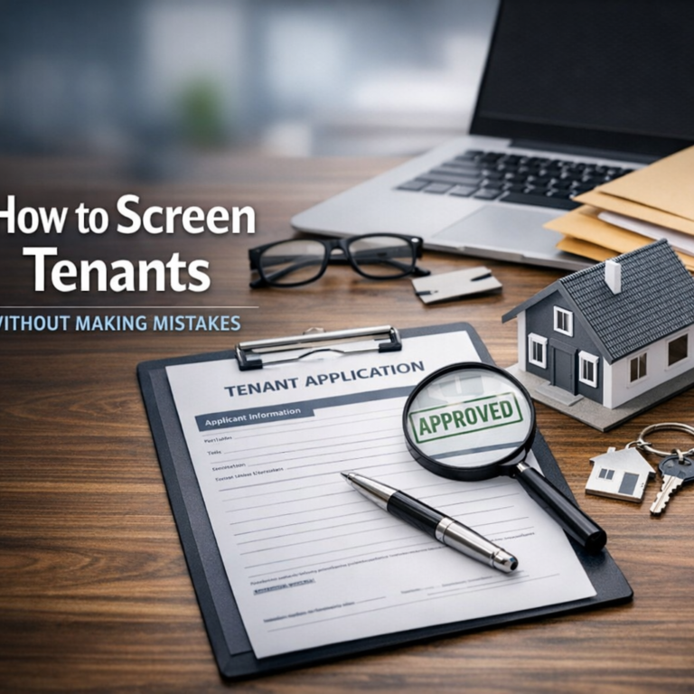 How to Screen Tenants Without Making Mistakes