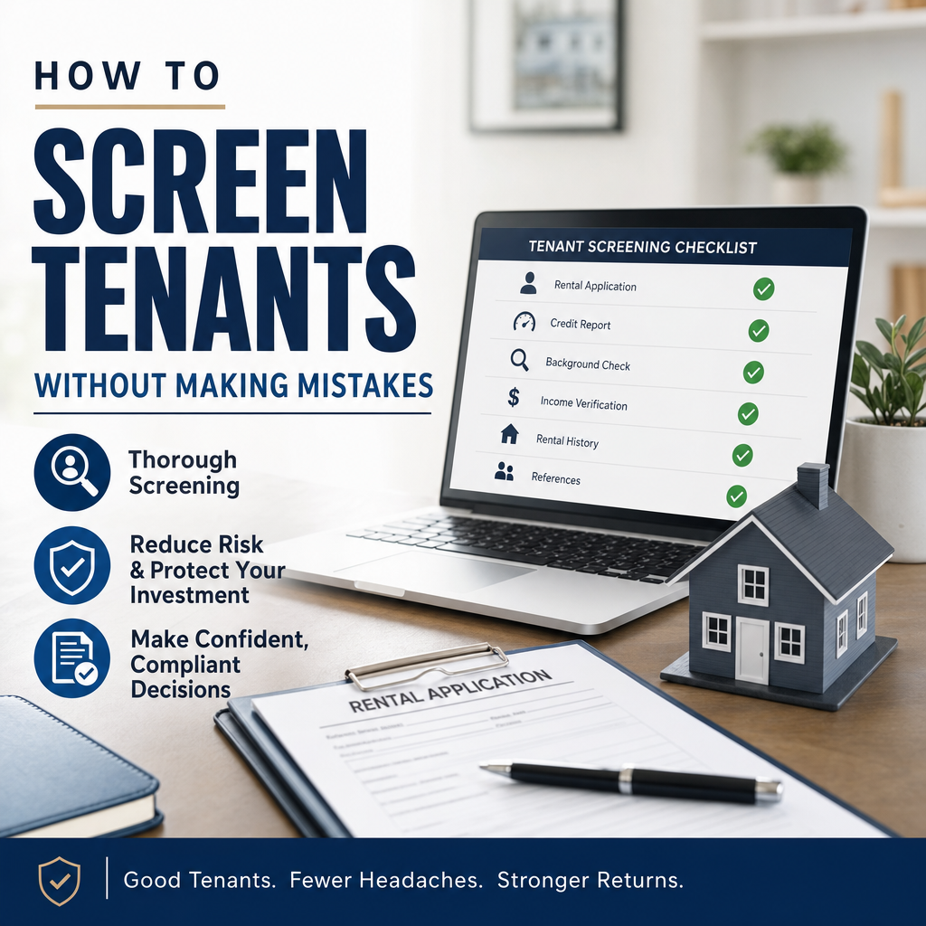 How to Screen Tenants Without Making Mistakes